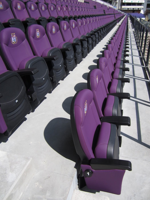 Premium Finish for the best stadium seats ASCÉNDER