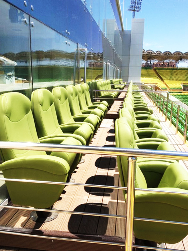 Anzhi Arena OLYMPO VIP seat ascender Russia