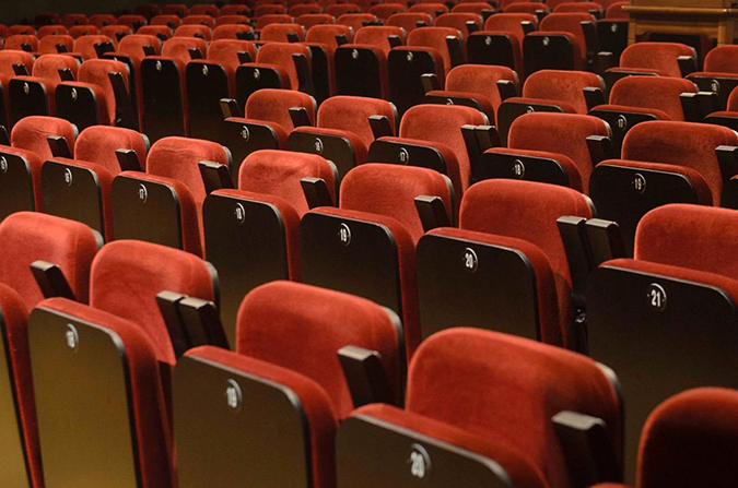 El Teatro Maly Dramatichesky (Teatro de Europa). San PETERSBURGO, RUSIA