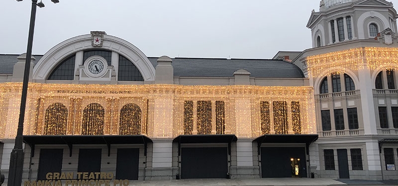 Portada Gran Teatro Caixabank La Estación Príncipe Pío, Madrid