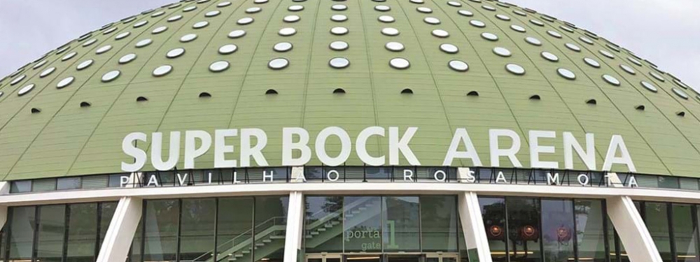 PRT Super Bock Arena - Pavilhao Rosa Mota, Portada
